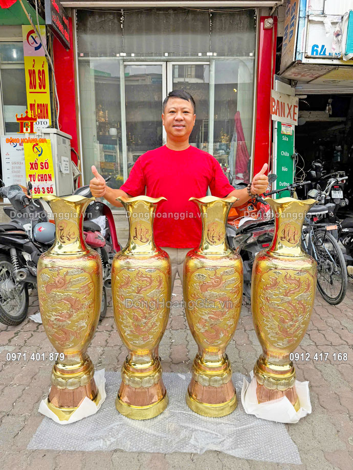 Lọ lộc bình cát tút là dòng sản phẩm cao cấp tại Hoàng Gia